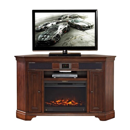 Fairfax Home Collections Belcourt Tv Stand With Electric Fireplace