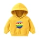 thumbnail image 4 of Sudadera con capucha de terciopelo para niños Otoño Ropa para niños medianos y pequeños con estampado de dibujos animados, 4 of 6