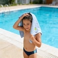 thumbnail image 6 of Tyidzon Children's Facial Towel, Washcloth Towels, Face Towels Hand Towels for Bathroom, Fingertip Towels Children Wash Cloths for Hand, Face, Shower, 10X20 Inch, 6 of 7