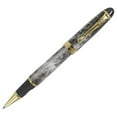 thumbnail image 2 of Abcsea Style Classique Stylo Rollerball Doré - Gris & Blanc, 2 of 5