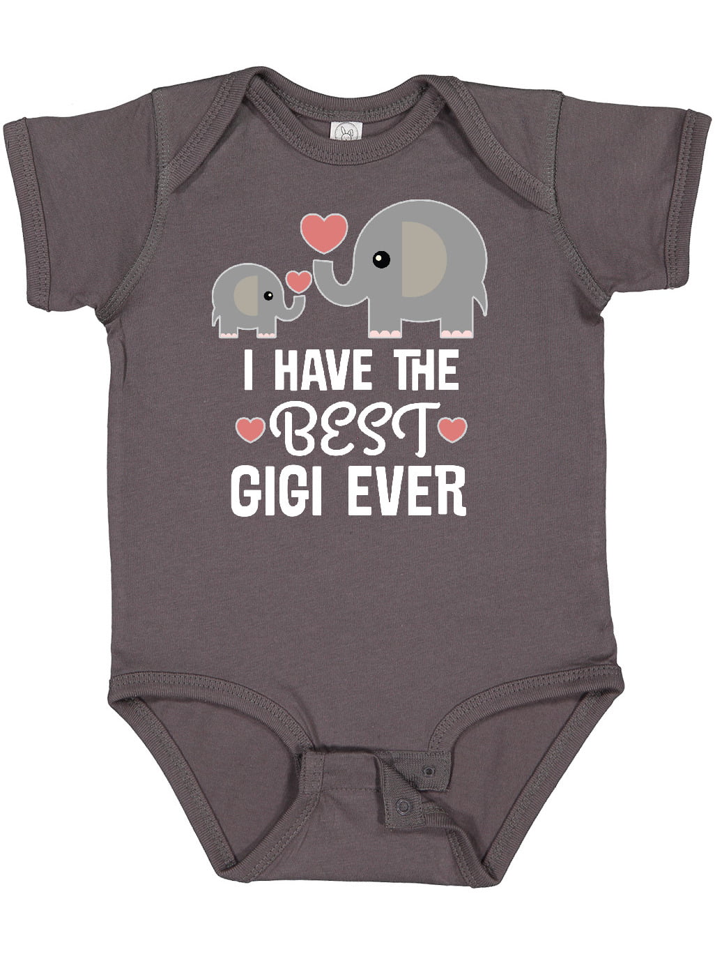Grandma Nana Gigi Was Here Cute Shower Gift Newborn Baby Boy Girl Infant Romper 