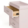 thumbnail image 5 of Graco Classic 3 Drawer Dresser with Infant Changing Table Topper, Blush, 5 of 8