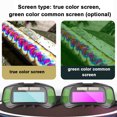 thumbnail image 3 of Automatic Dimming Welding Goggles Large View True Color Auto Darkening Protective Glasses for Arc Welding Grinding Cutting, 3 of 7