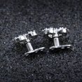 thumbnail image 2 of APLVFFZH 2pcs Dermal Anchor Tops and Base Titanium Steel Piercing Jewelry Heart 1, 2 of 8