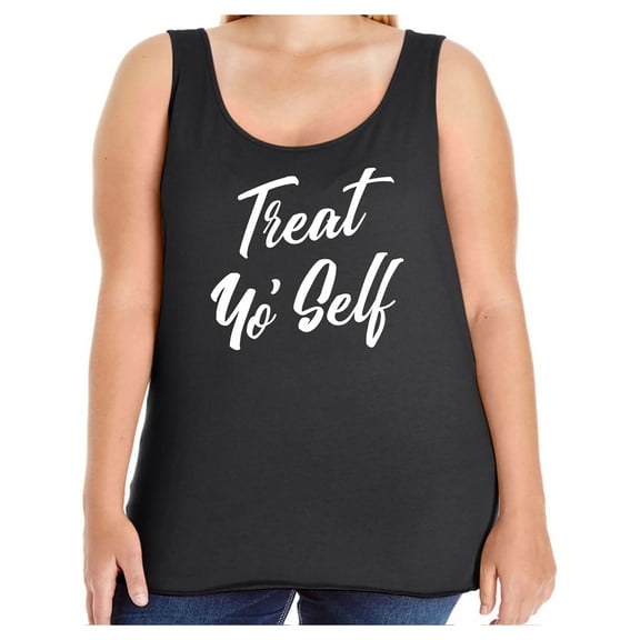 Treat Yo' Self Womens Tank Top