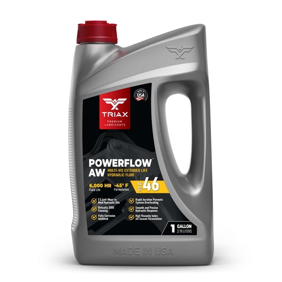TRIAX Powerflow AW 46 Multi-Viscosity HLP Hydraulic Oil (Gallon)