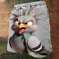 thumbnail image 3 of Pantalones de Natación de Verano de Ocio de la Playa de los Hombres con Cordón, Poliéster Transpirable Ligero para el Uso Informal, 3 of 5