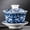 C, variant on Handmade Ceramic Teacup Portable Gaiwan Home Tea Set Drinkware 160ml Jingdezhen Blue And White Porcelain Tea Tureen Bowl