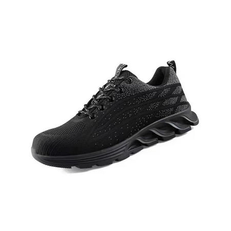

Fangasis Men Work Shoes Heavy Duty Protection Boot Slip Resistant Safety Shoe Mens Sneakers Construction Anti-smash Steel Toe Style C 6