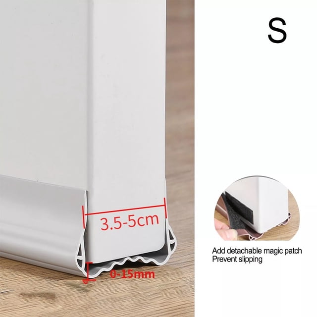 Door Seal Draught Excluder for Doors Sound Insulation Cold Protection Cuttable