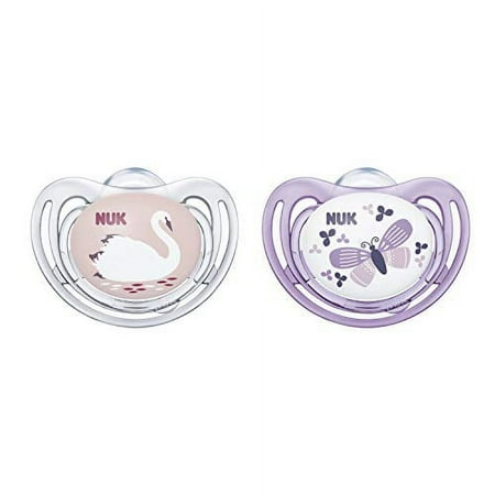 NUK Airflow Orthodontic Pacifiers, Boy, 6-18 Months, 2-Pack