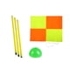 thumbnail image 5 of Bandera de esquina de fútbol, postes de fútbol, bandera de fútbol de repuesto portátil, bandera de deportes de entrenamiento para juegos deportivos pa 3 postes GreenBase., 5 of 8