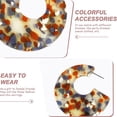 thumbnail image 3 of Pendientes en forma de C exagerados pop de personalidad, 3 of 5