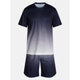 thumbnail image 5 of Athletic Works Men's and Big Men's Ombre Mesh Tee, Sizes XS-4XLT, 5 of 5