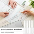 thumbnail image 4 of NOANTA Plastic Transparent Ruler, 12 in, 12 Pack, 4 of 8