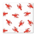 thumbnail image 1 of Beistle 58126 Serviettes de Déjeuner à l'Écrevisse - Lot de 12, 1 of 1