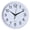 White, variant on DESIGNICE Wall Clock,Silent Operation Large Wall Clock,Easy Installation with Versatile Mounting Options Small Wall Clock,Gray