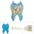 thumbnail image 2 of HLONK 50Pcs/Box Dental Front Teeth Temporary Realistic Oral Care Resin Crown Anterior Teeth, 2 of 7