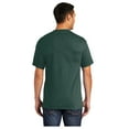 thumbnail image 2 of Port & Company Men's Core Blend Classic Pocket T-Shirt Dark Green Small, 2 of 4