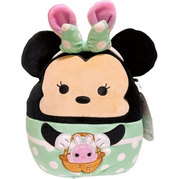 Squishmallows 2024 Easter Disney and Sanrio Squad Plush Toy (8" Easter Minnie Mouse)