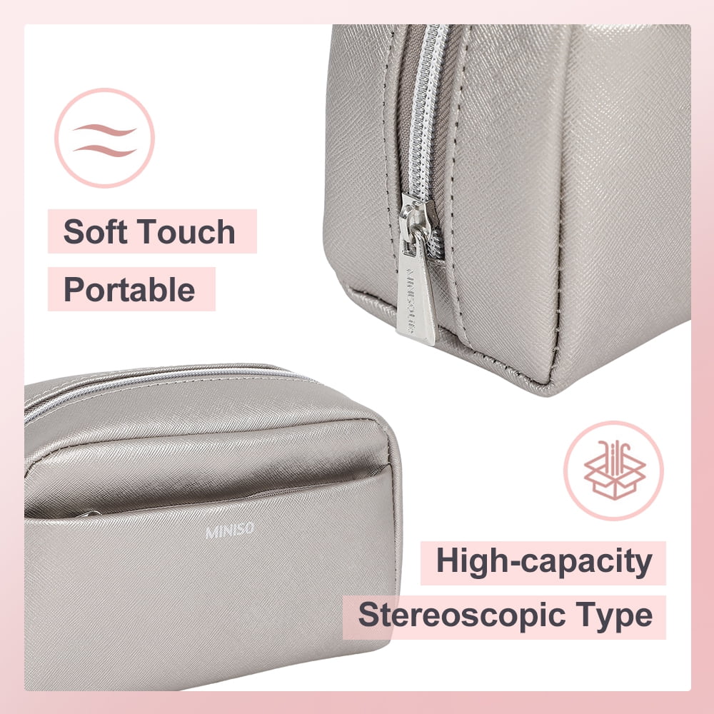 MINISO Cosmetic Bag Makeup Pouch Travel Toiletry Bag 3Pcs