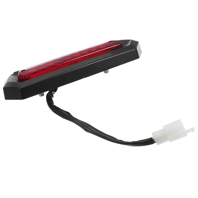 unbranded LED Brake Tail Light Para Cuatrimoto 50-125Cc Con Conector Tres Cables Y Bajo Consumo