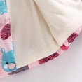 thumbnail image 3 of UAYOTSE Girl Winter Dress Coats Hood Fleece Jacket Warm Waterproof Floral Parka,B 2-3 Years, 3 of 7