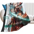 thumbnail image 1 of Impact Blanket Inazuma Kaedehara Kazuha Blanket Flannel Anime Blanket Suitable, 1 of 7