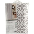 Excell Tiles Fabric Shower Curtain, Grey