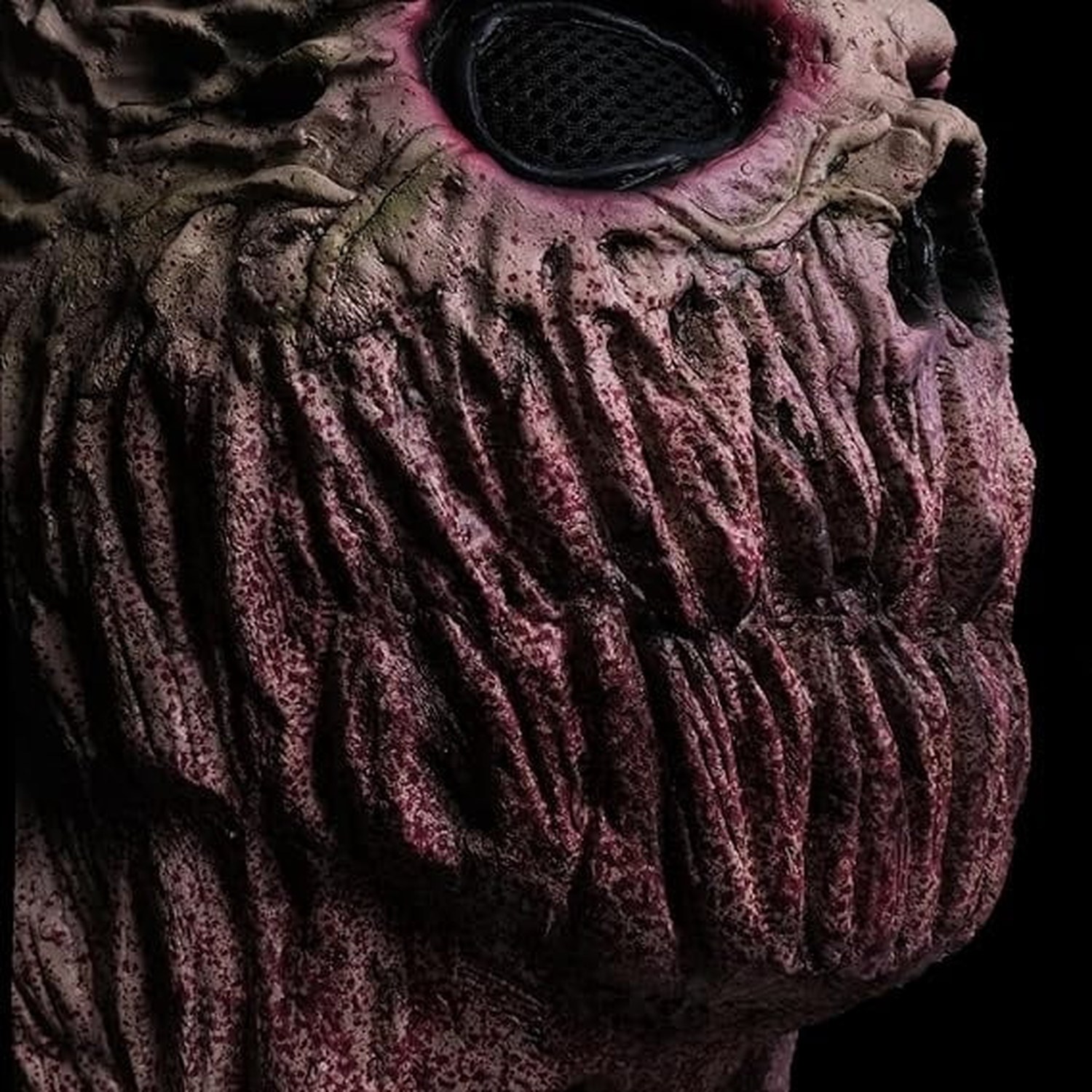 Mouthless Melted Face Monster Latex Mask for Halloween Cosplay Parties