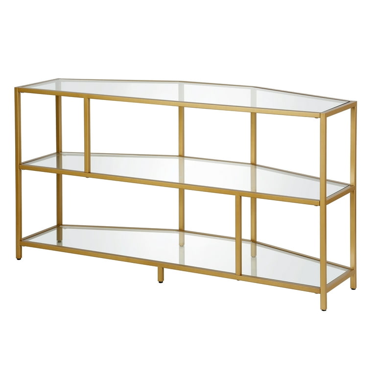 Evelyn Zoe Clark Corner TV Stand for TV s up to 55