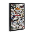 thumbnail image 2 of Stupell Industries Modern Shoe Time Urban Styles Black Floating Frame Canvas Art, 17 x 25, by Ray Powers, 2 of 8