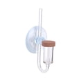 thumbnail image 1 of Accesorios para difusor de CO2, tubos transparentes en U, acrílico con ventosa, refinador de dióxido de carbono para acuario, suministros para peceras M Gloria disco de gas, 1 of 9