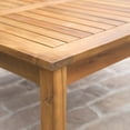 thumbnail image 4 of Christopher Knight Home Perla Outdoor Acacia Wood Coffee Table by  Teak, 4 of 5