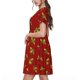 thumbnail image 2 of Balery Hohey Bee Golden Vestidos sueltos de manga corta para mujer, vestidos de verano 2025, vestidos casuales de corte A con vuelo., 2 of 6
