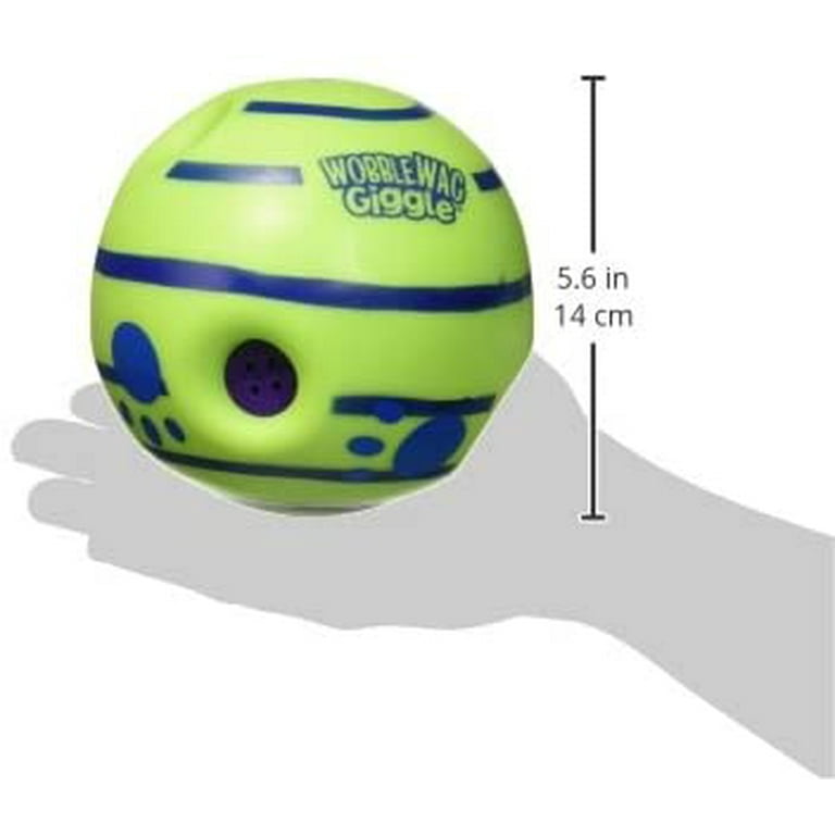 Wobble Wag Giggle Ball Interactive Dog Toy Fun Giggle Sounds When Rolled or  Shaken Pets Know Best As Seen On TV