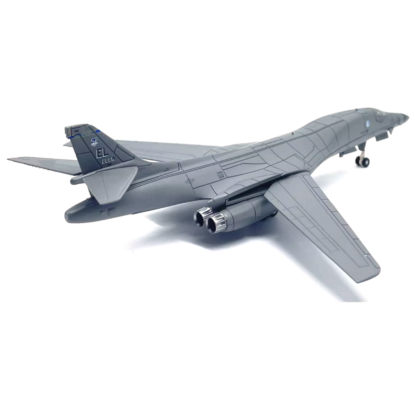B-1B Fighter Diecast Model Airplane for Aviation Museums & Private Collections, Exact 1:200 Scale