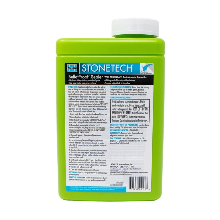 StoneTech WBS12-32 Heavy Duty Exterior Stone And Masonry Sealer, 1