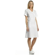 WHITE CROSS 8014 Womens Pleated Mock Wrap Dress