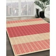 thumbnail image 2 of Ahgly Company Indoor Round Patterned Pastel Orange Area Rugs, 8' Round, 2 of 6