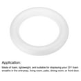thumbnail image 5 of Unique Bargains 4.4 Inch Foam Wreath Forms Round Craft Rings for DIY Art Crafts Pack of 1, 5 of 5