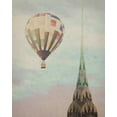 thumbnail image 2 of Davis Ashley 20x24 Black Ornate Wood Framed with Double Matting Museum Art Print Titled - Chrysler  Balloon, 2 of 4