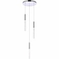 thumbnail image 2 of Lámpara Colgante Elegant Lighting Ruelle 3 Luces Cromo 120V, 2 of 4