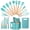 Dark Green, variant on HEESEM 19pcs Silicone Kitchen Utensil Set, Heat-Resistant Non-Stick Easy Cooking Cleaning, Pink