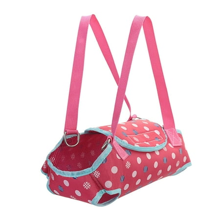 Hands Free Carrier Shoulder Straps Tote Comfortable Pet Bag Travel Bag Handbag for Rabbit  Puppy  Motorcycle  Hiking  Walking S