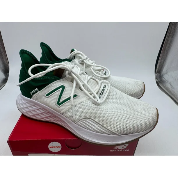 New Balance Fresh Foam Roaw Sneakers Mens White Lace-Up Running Shoes - 8.5