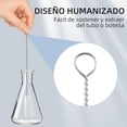 thumbnail image 2 of Cepillo para Lavar Popotes, Limpia de Popotes, Cepillo para Popotes de Acero Inoxidable y Silicona, Adecuado para Pajitas, Limpieza de Diversas Tapas de Botellas, Picos, Frascos, 2 of 4