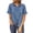 Blue3, variant on Linen Button Down Shirt Women! Yigetop Women's Spring Autumn Casual Double Pocket Short Sleeve Cotton Shirt Top Linen Shirts for Women Purple S