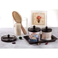 thumbnail image 4 of Bandeja de tocador SheeChung Vintage Farmhouse Decor de metal (paquete de 2), 4 of 7
