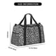 thumbnail image 3 of Disketp Similar To Leopard Print Bolsa de Viaje Tipo Duffle, Bolso de Mano para Fin de Semana para Mujer, Bolsa de Gimnasio Ligera para Hombre, Esencial para Viajes, 3 of 7